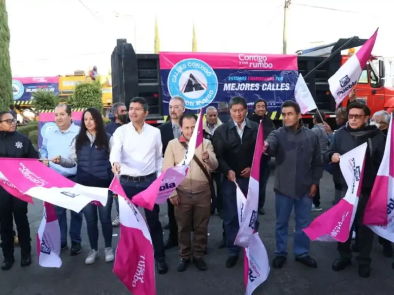 Ayuntamiento de Puebla inició la rehabilitación de la 14 y 16 Oriente