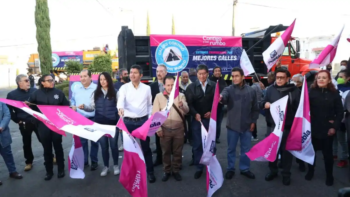 Ayuntamiento de Puebla inició la rehabilitación de la 14 y 16 Oriente