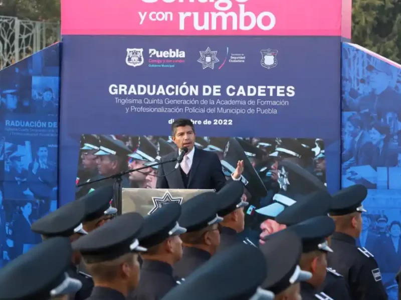 Ayuntamiento de Puebla fortalece su cuerpo de seguridad con 79 nuevos policías municipales