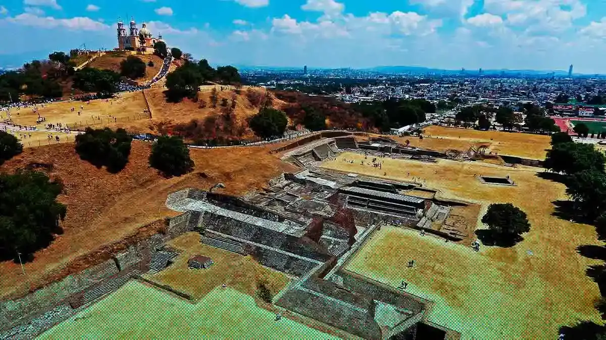 Zona Arqueológica de Cholula la más visitada en Puebla durante 2022: INAH