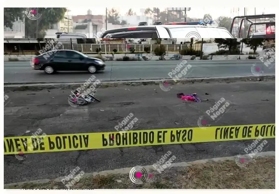 Accidentes en el Periférico dejan un peatón muerto y una ciclista herida.