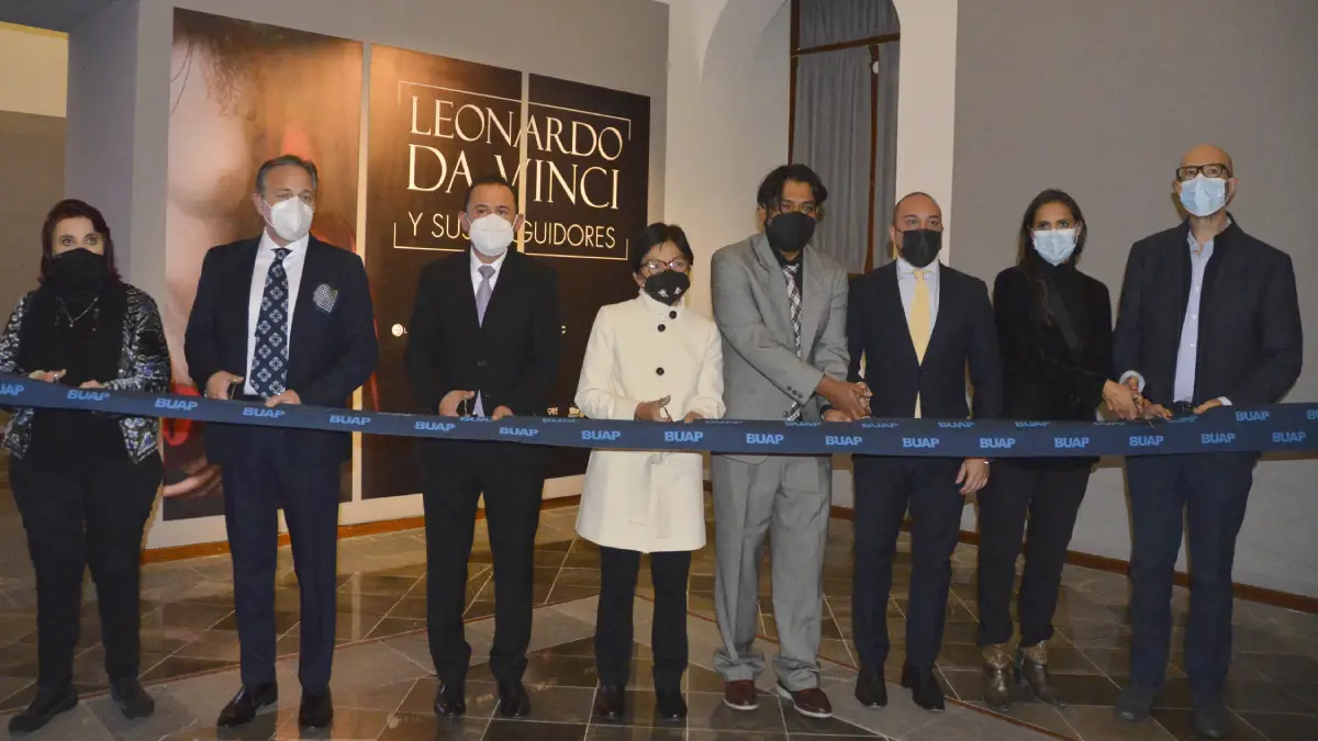 Inaugura Rectora Lilia Cedillo exposición “Leonardo Da Vinci y sus seguidores en Puebla”