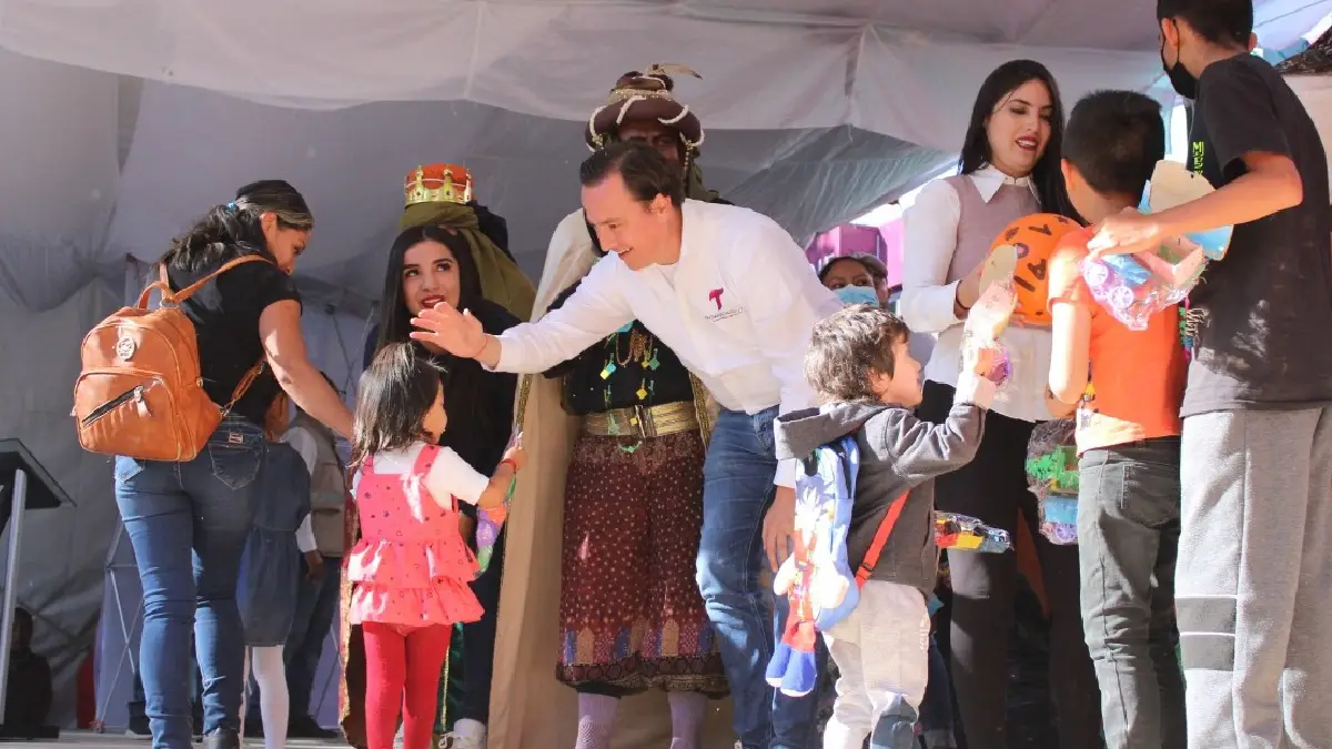 Tecamachalco festeja el día de Reyes 