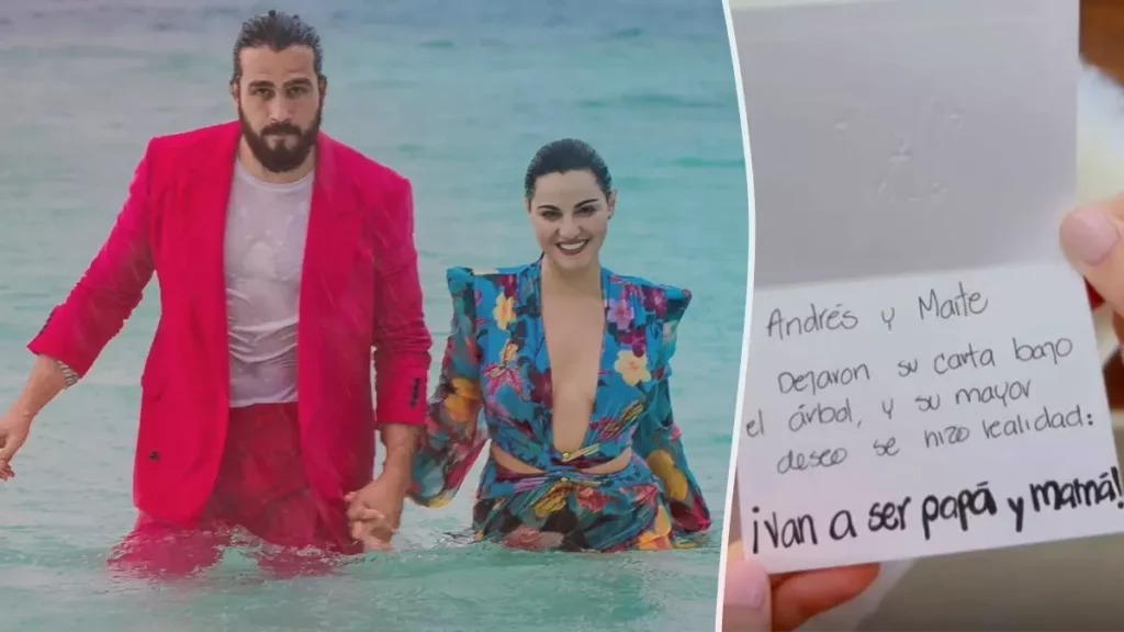 Maite Perroni y Andrés Tovar esperan la llegada de su primer bebé