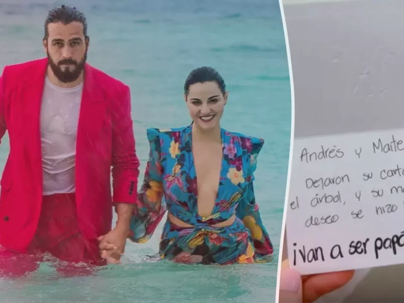 Maite Perroni y Andrés Tovar esperan la llegada de su primer bebé