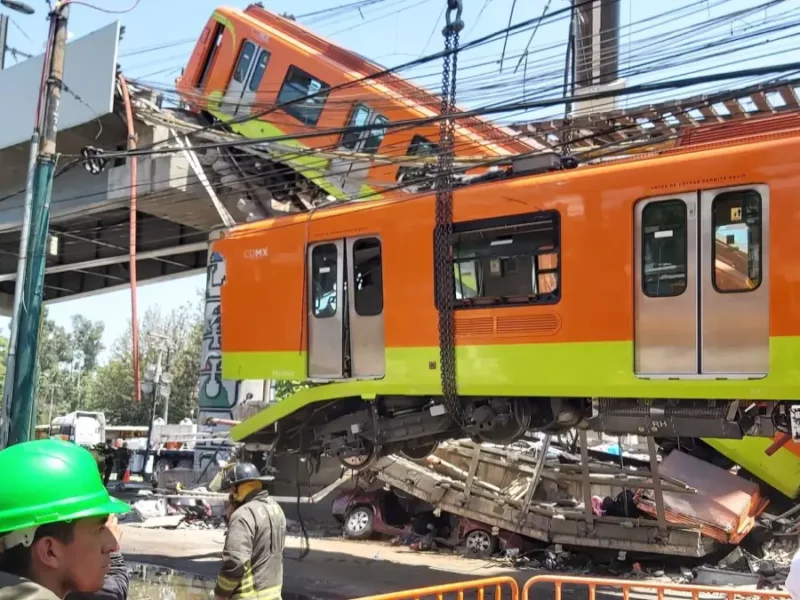 Estos han sido los peores accidentes del Metro de la Ciudad de México.