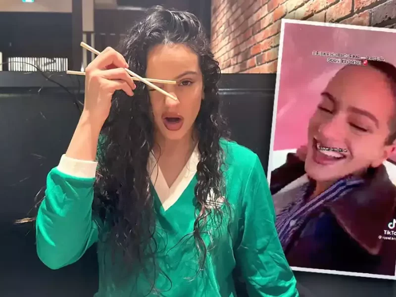 Rosalía revela su nueva canción y después lo borra, aquí el audio