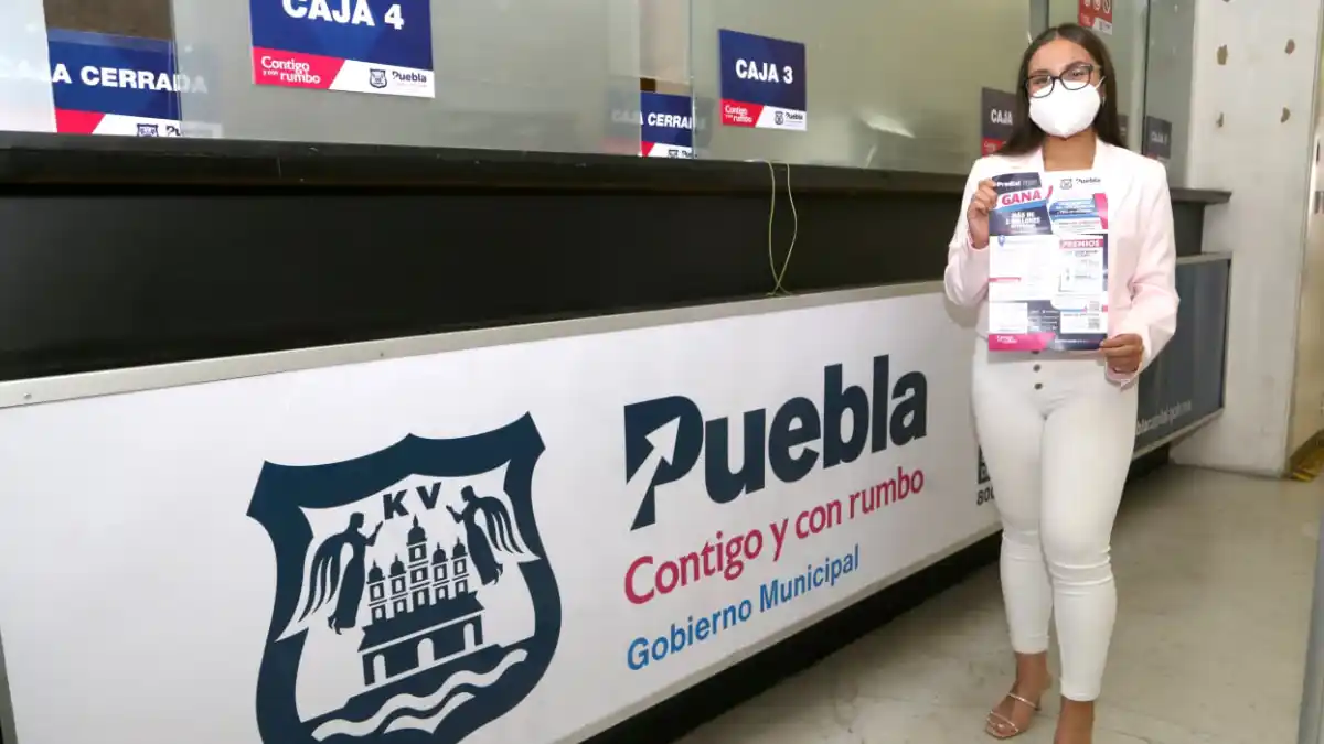 Últimos días para realizar pago anticipado de Predial 2023 en Puebla capital