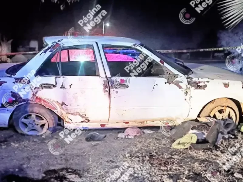 Por un percance vehicular, una mujer falleció en Tepanco de López.