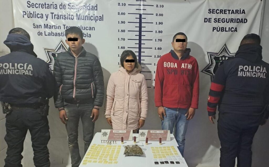 Seguridad Pública de San Martín Texmelucan captura a Robian “N” con arma de fuego y drogas, quien es señalado como el segundo participante del homicidio del pasado 24 de diciembre en Ojo de Agua