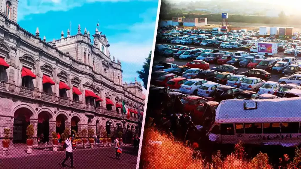 Al Ayuntamiento de Puebla le deben 18 mdp de los vehículos chatarra del corralón