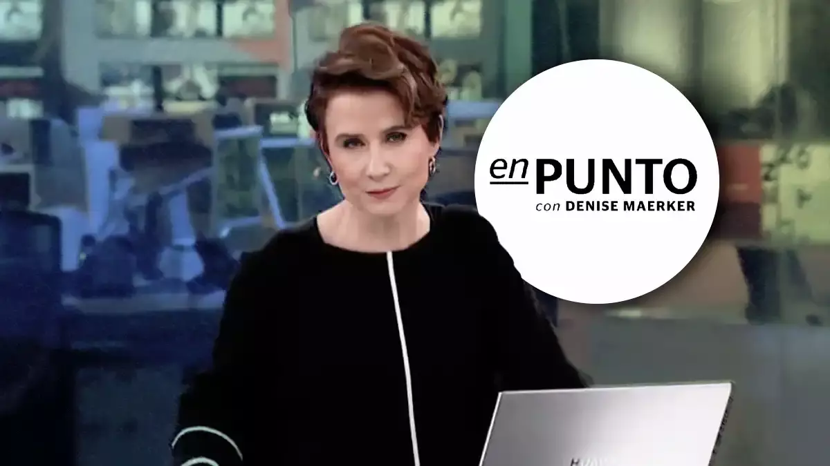 Tras seis años al aire, Denise Maerker deja el noticiario, “En Punto”.