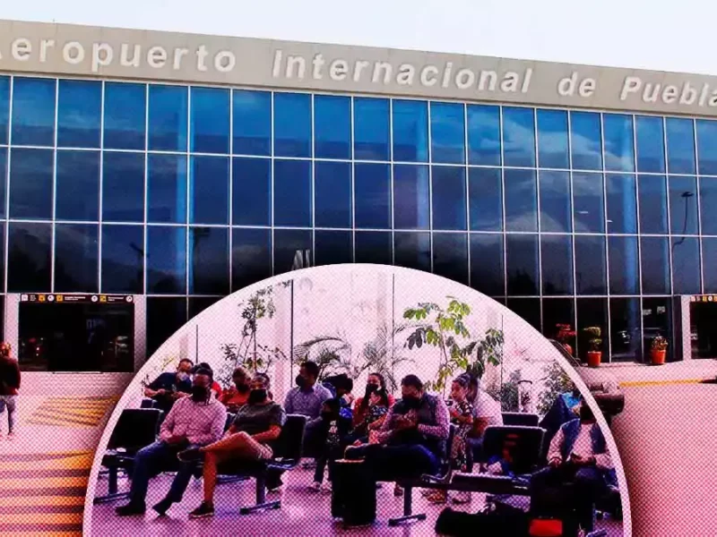 En 2022, el Aeropuerto de Puebla aumentó la afluencia de pasajeros un 40%
