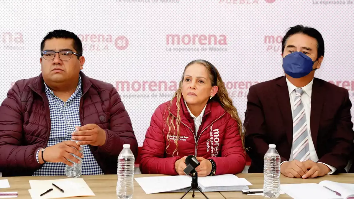 Nueva dirigencia exige a Aristóteles Belmont devolver camionetas a Morena Puebla