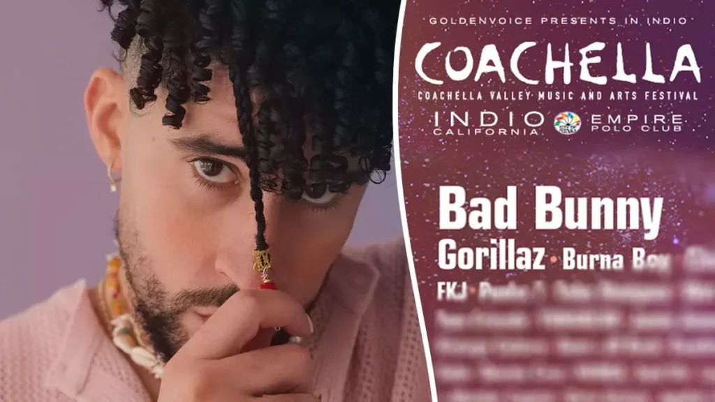 Bad Bunny lidera el cartel del festival Coachella