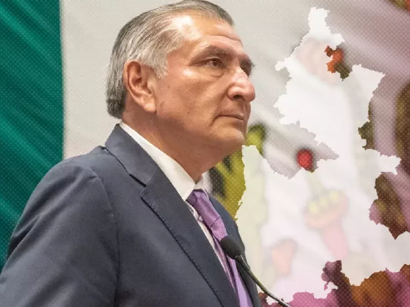 En Puebla, Adán Augusto López buscará remontar aceptación rumbo al 2024