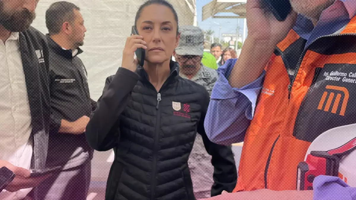 Sheinbaum ve “acciones premeditadas” en incidentes del Metro CdMx.