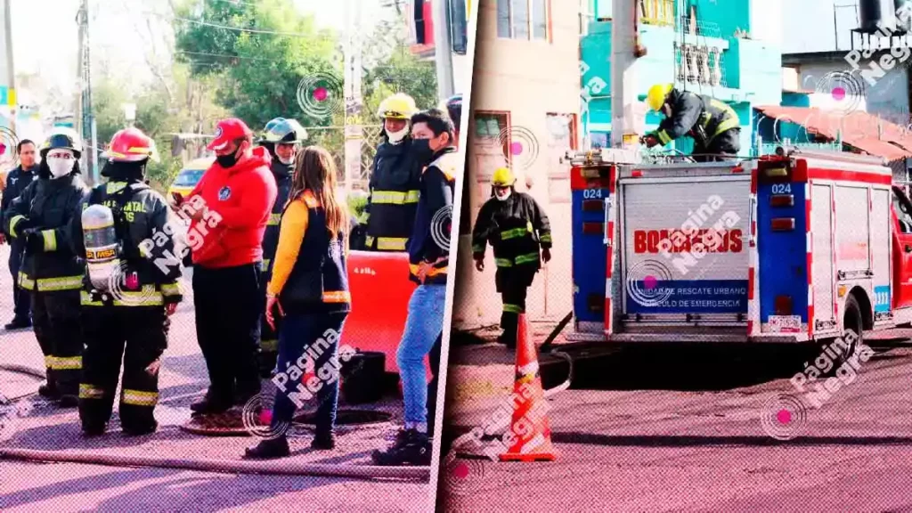 Fuga de gas en Cuautlancingo causó movilización de elementos de emergencia