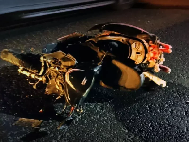 Motociclista muere tras ser impactado por un vehículo en Amozoc