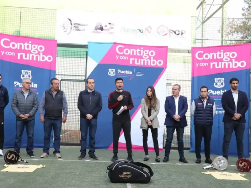 Puebla Capital será sede del Torneo Nacional de Pádel 2023