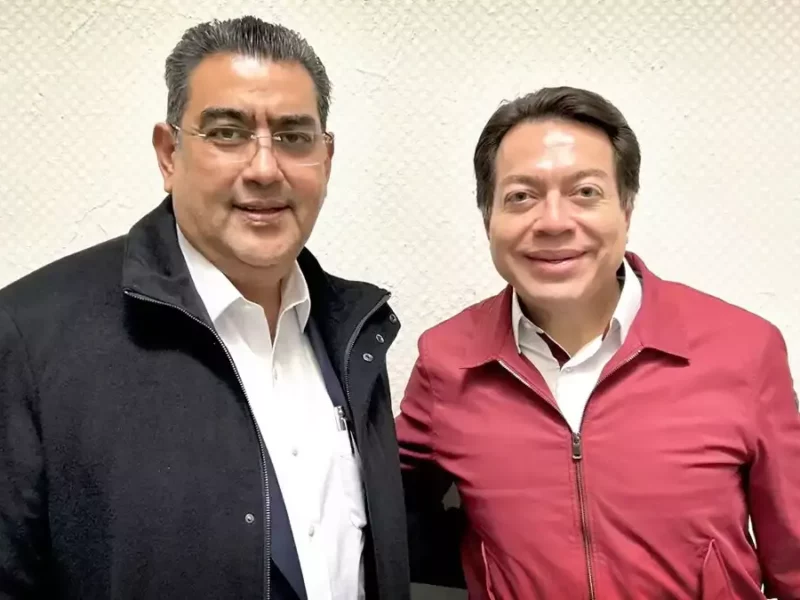 Sergio Salomón Céspedes se reúne con Mario Delgado