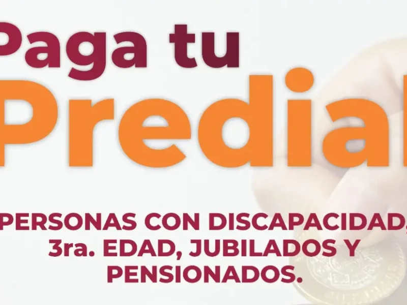 En el municipio de Atlixco continúan los descuentos en pago del predial.