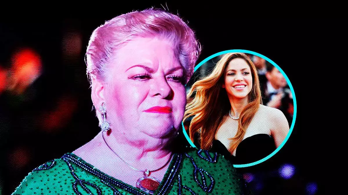 Paquita la del Barrio envía mensaje de apoyo a Shakira: ‘No te me achicopales, mija’