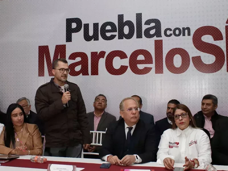 Presentan estructura que promoverá a Marcelo Ebrard en Puebla