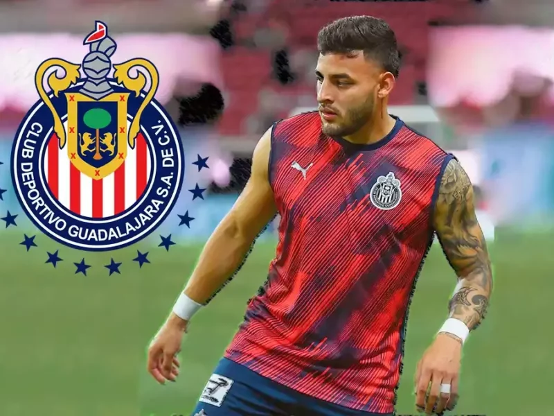 Alerta en Chivas: El delantero, Alexis Vega, será baja por dos meses.