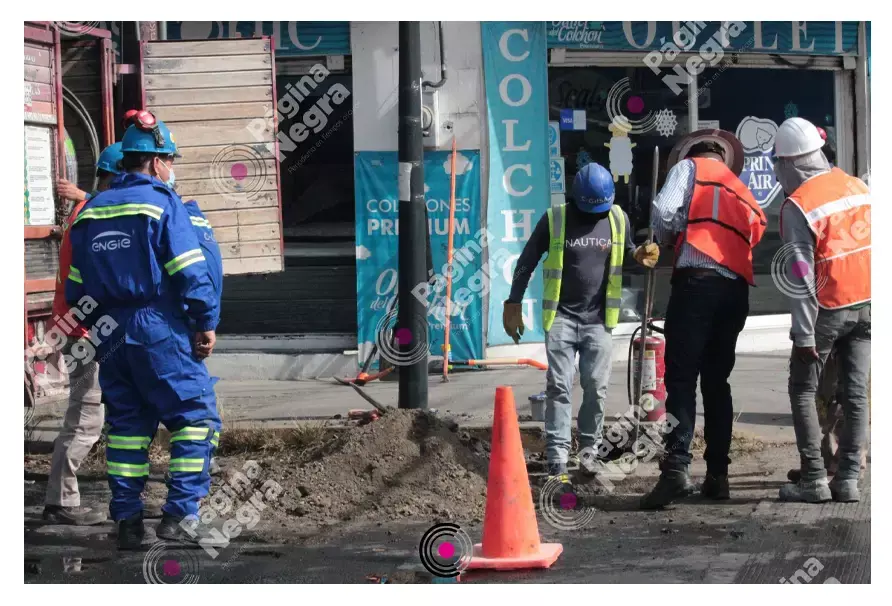 En Bella Vista ocurrió una fuga de gas natural por daños en una tubería