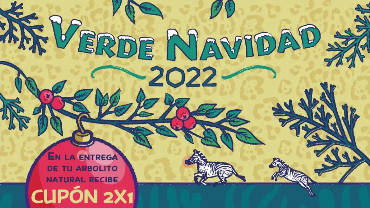 Atlixco se suma a la campaña "Verde Navidad 2022" con Soapama y Africam Safari.