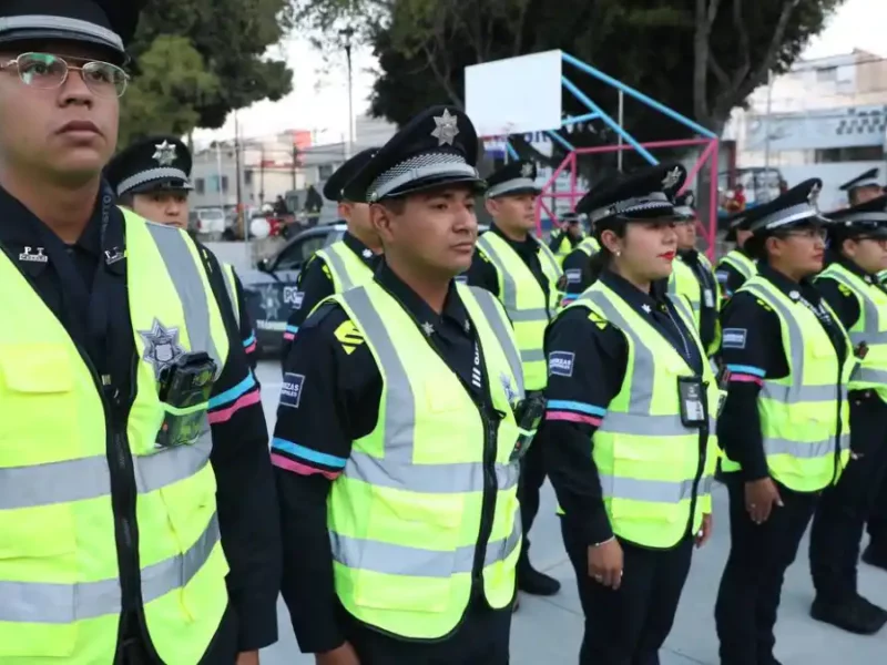 Eduardo Rivera fortalece a la Policía Municipal con equipamiento nuevo