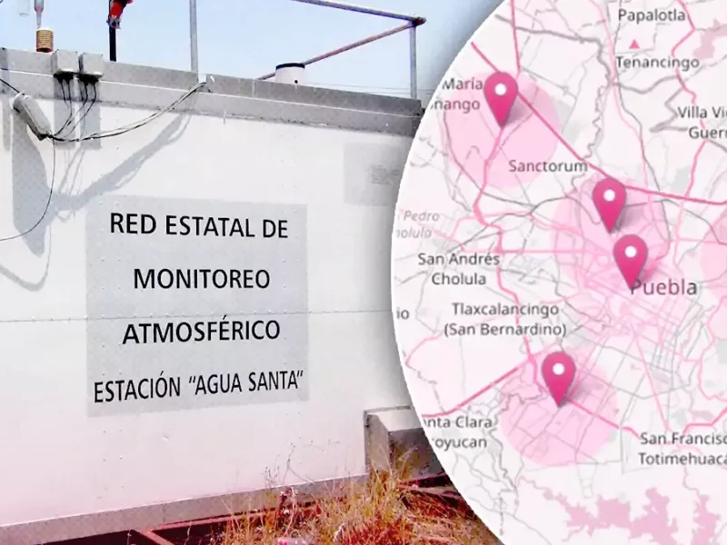 Colocarán 10 medidores para monitorear la calidad del aire en Puebla capital
