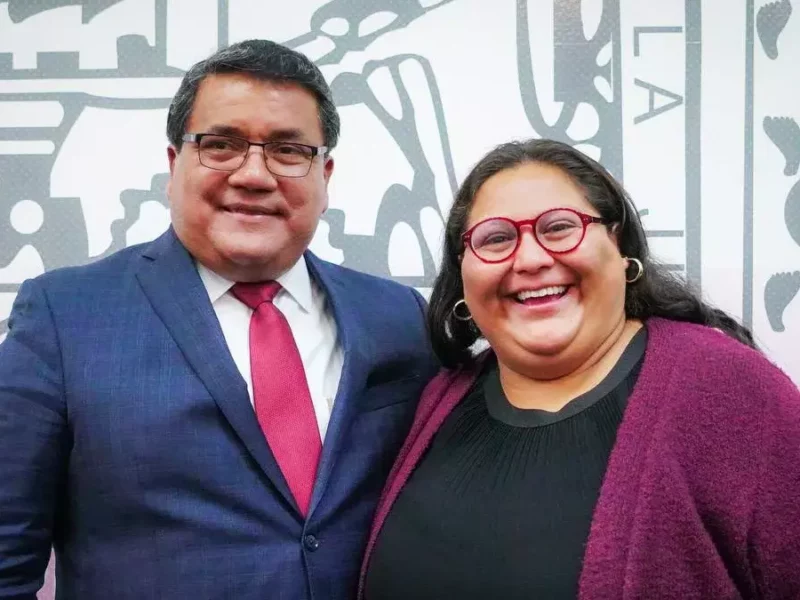 Citlalli Hernández respalda a Julio Huerta como aspirante a la gubernatura de Puebla