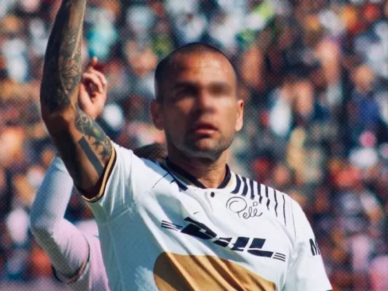 Dani Alves, jugador de Pumas, detenido en España por supuesto abuso.