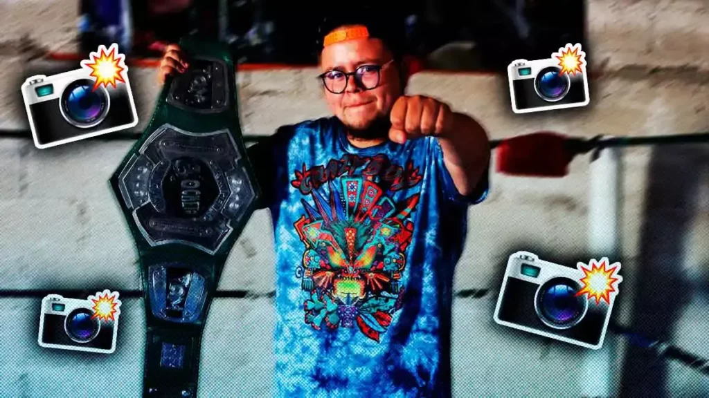 El poblano Franck Bocheto, el fotógrafo oficial de la lucha libre en México