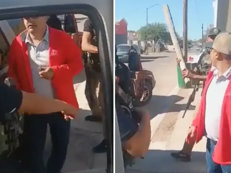 Hombres armados golpean a taquero en Sonora; no les quiso vender.