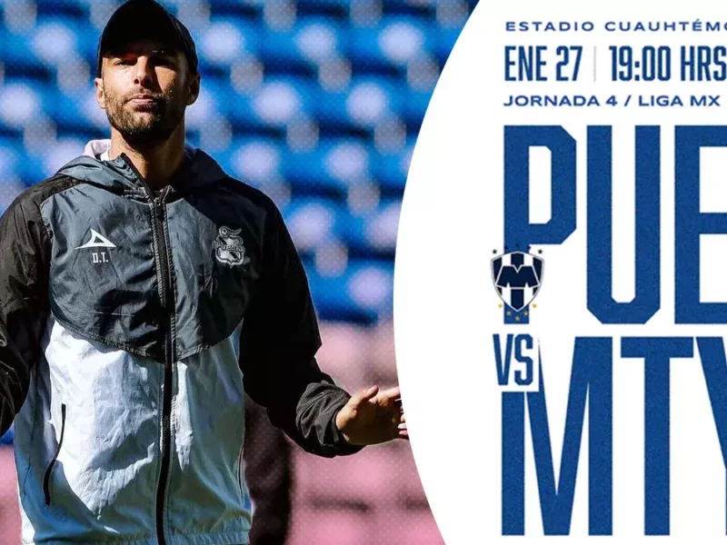 Eduardo Arce y el Club Puebla se declaran listos para recibir a Monterrey