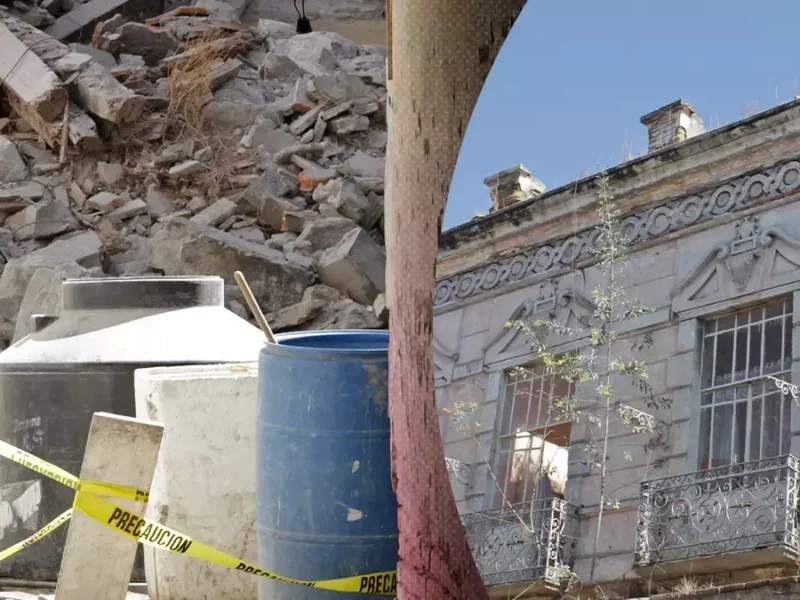 20% de las casonas del Centro de Puebla en riesgo de colapso, están habitadas