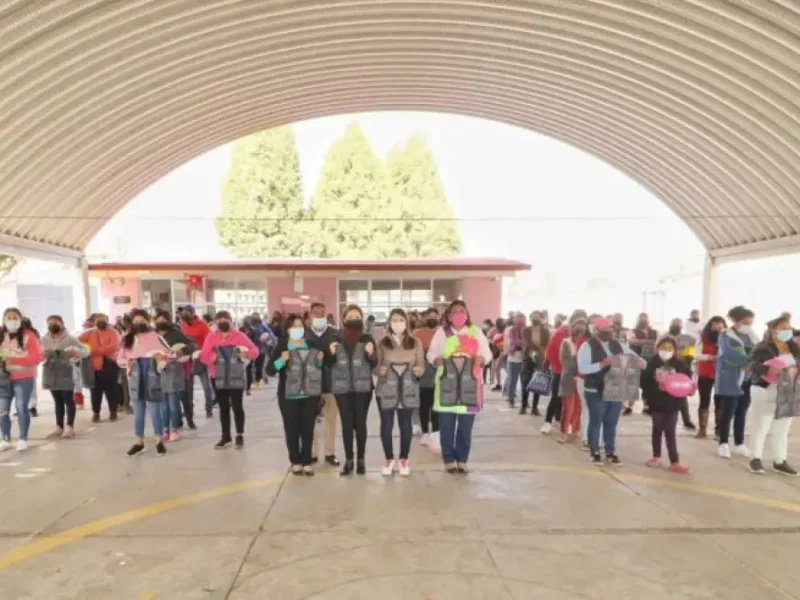 Más del 50% de avance registran entregas de "Abrazando a la Infancia": María de la Barreda.