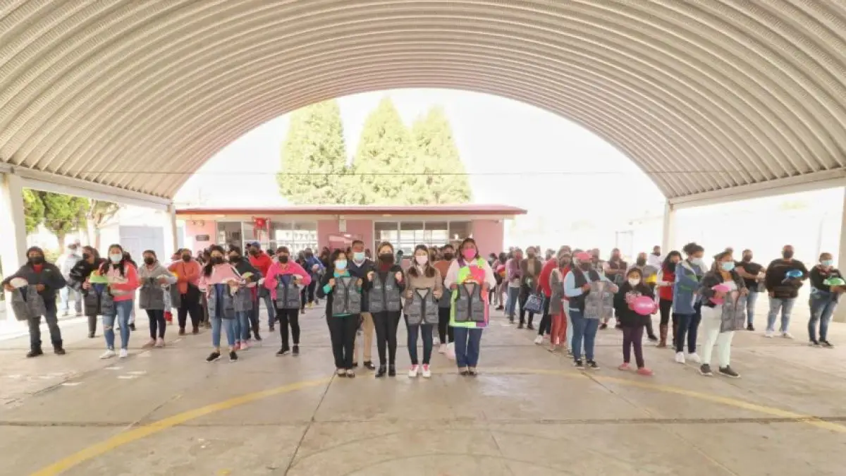 Más del 50% de avance registran entregas de "Abrazando a la Infancia": María de la Barreda.