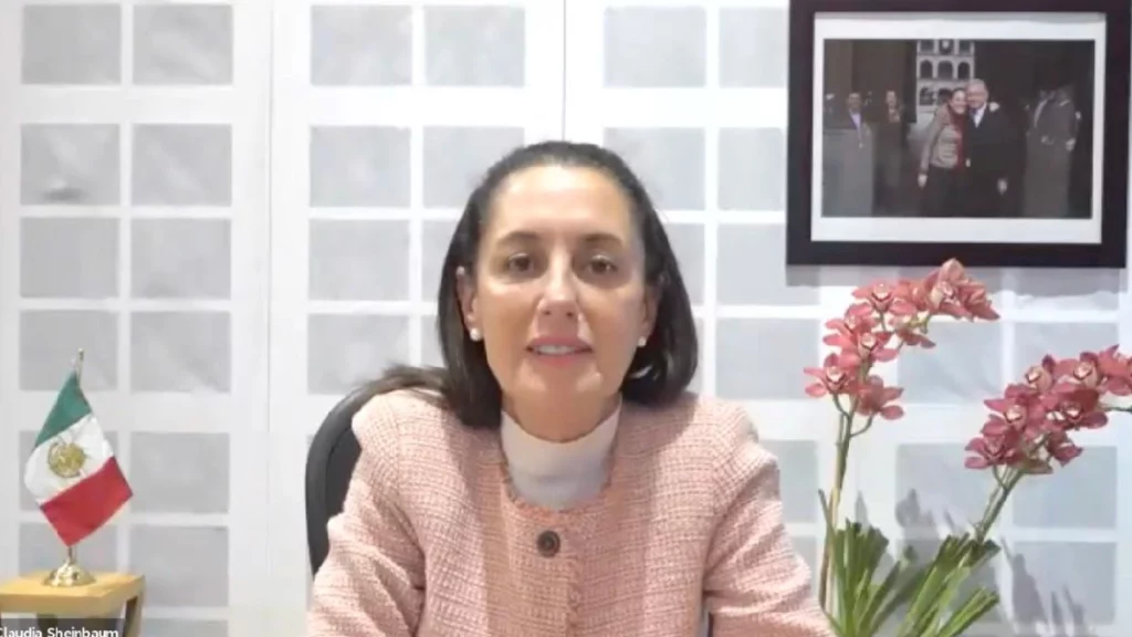 Sheinbaum comparte políticas de éxito con cientos de bajacalifornianos en conferencia virtual