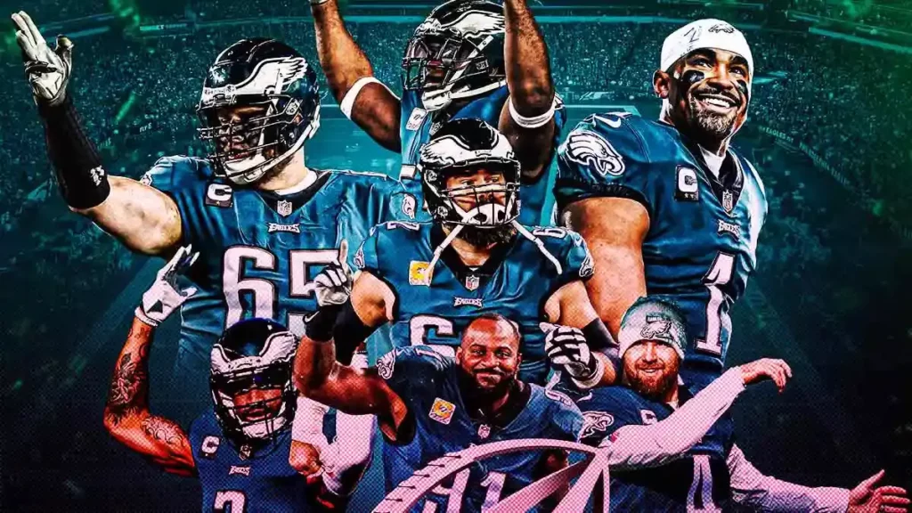 Los Philadelphia Eagles son campeones de la conferencia Nacional de la NFL