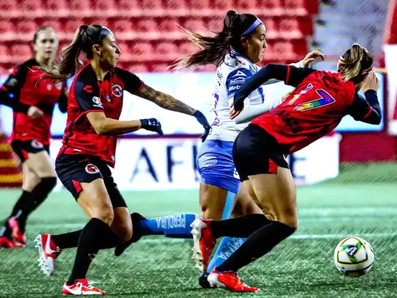 Puebla Femenil pierde por goleada ante Tijuana en el Clausura 2023.