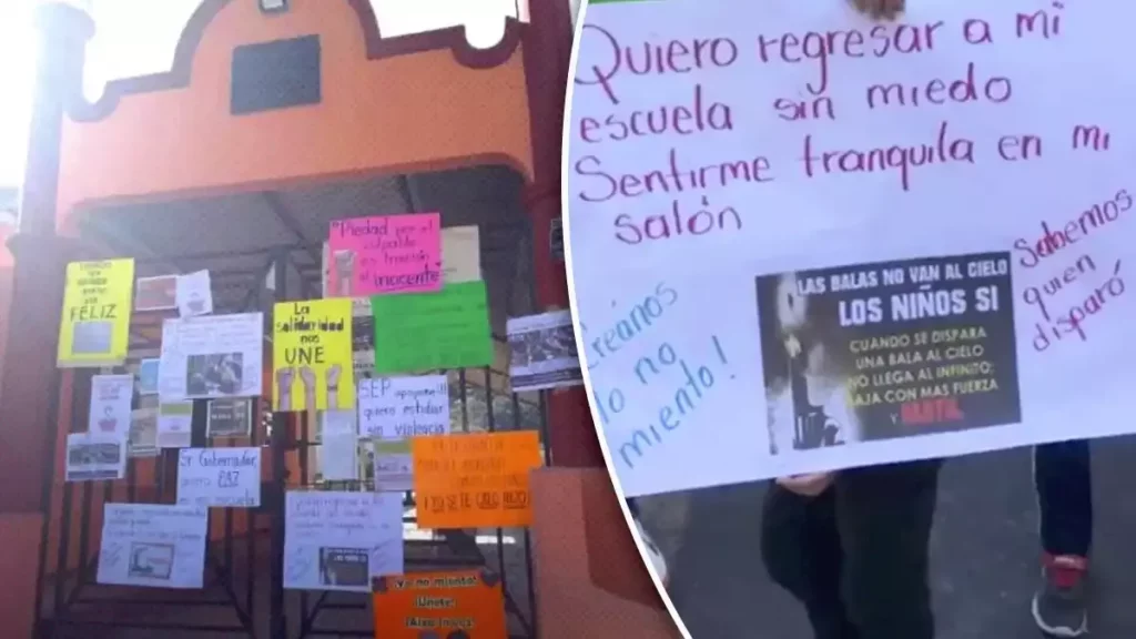 Padres y alumnos realizan tercera manifestación en Zapotitlán de Méndez; piden “no cambiar los hechos”