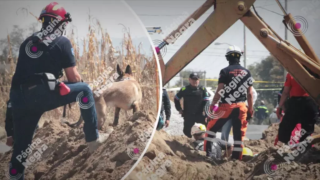 Muere sepultado un trabajador en obra de La Resurrección