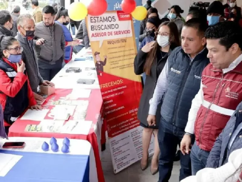 Superan Estado y Municipio meta de vacantes para Feria de Empleo San Andrés Cholula 2023