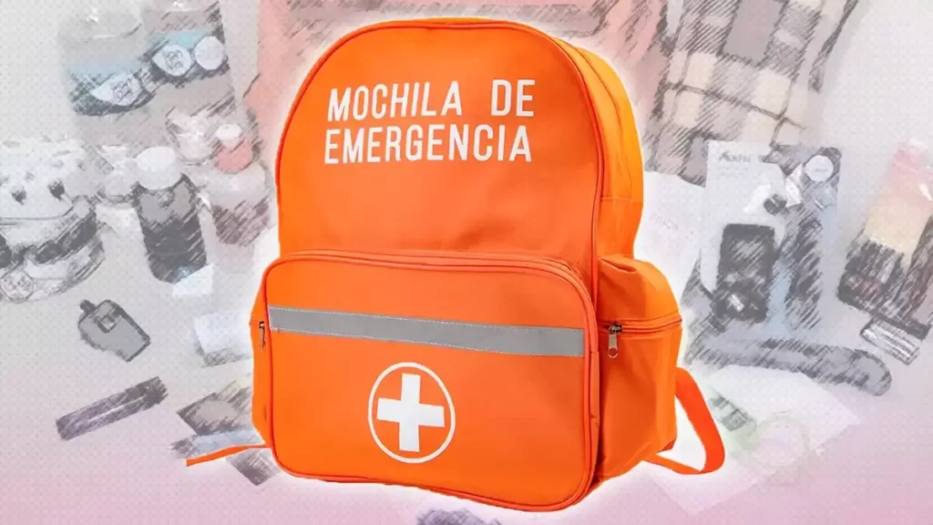 La mochila de emergencia puede salvar vidas