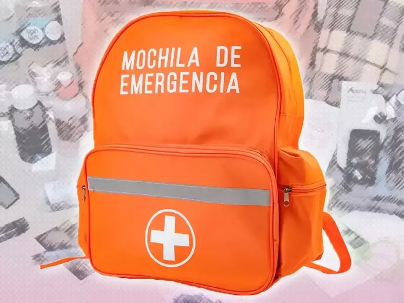 La mochila de emergencia puede salvar vidas