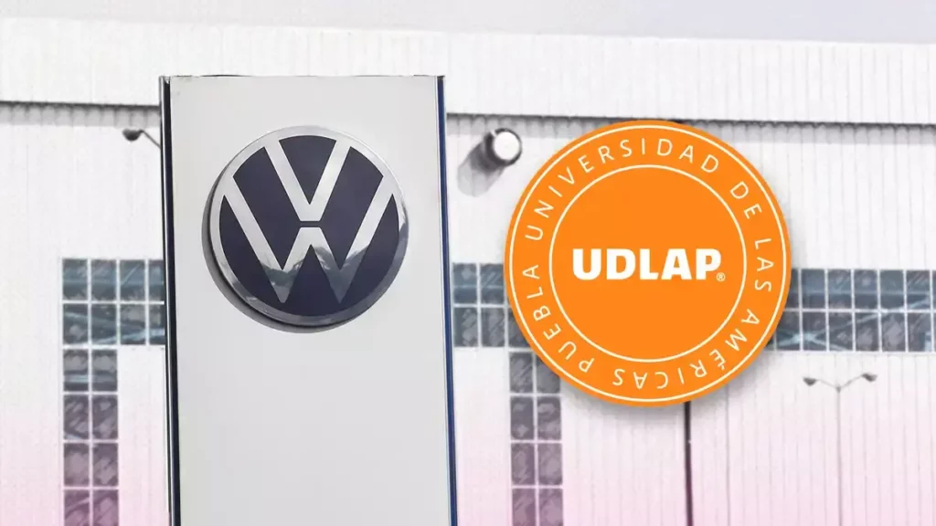 Volkswagen de México y UDLAP firman convenio de colaboración académica.